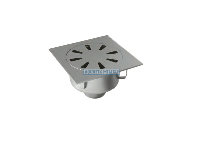 P005 vloerput RVS floordrain