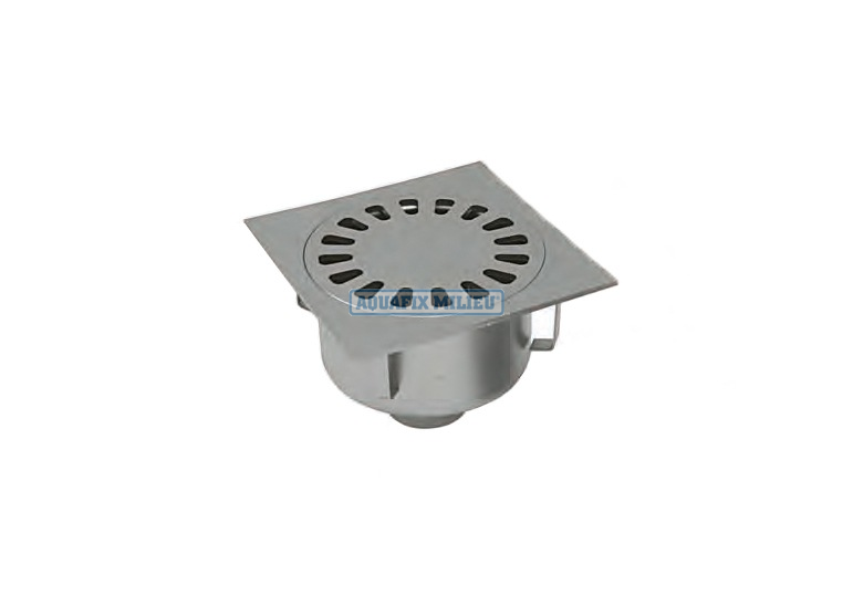 P016 vloerput RVS floordrain