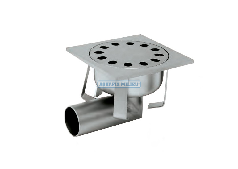 P028L vloerput RVS floordrain